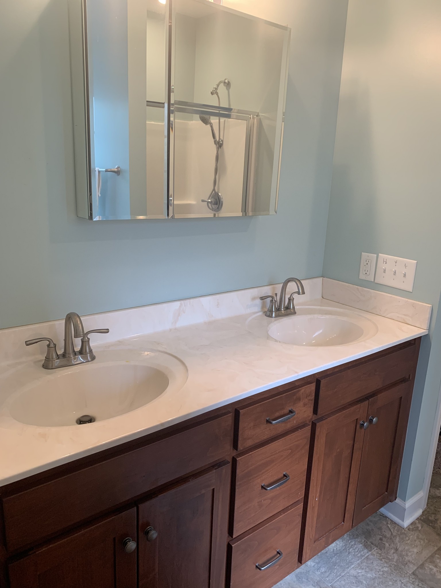 4605 Cole Ridge Road Beechgrove, TN 37018 - Photo 14 of 30 a bathroom with a sink and a mirror
