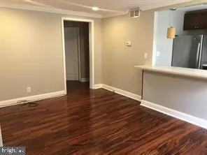 wooden floor in an empty room