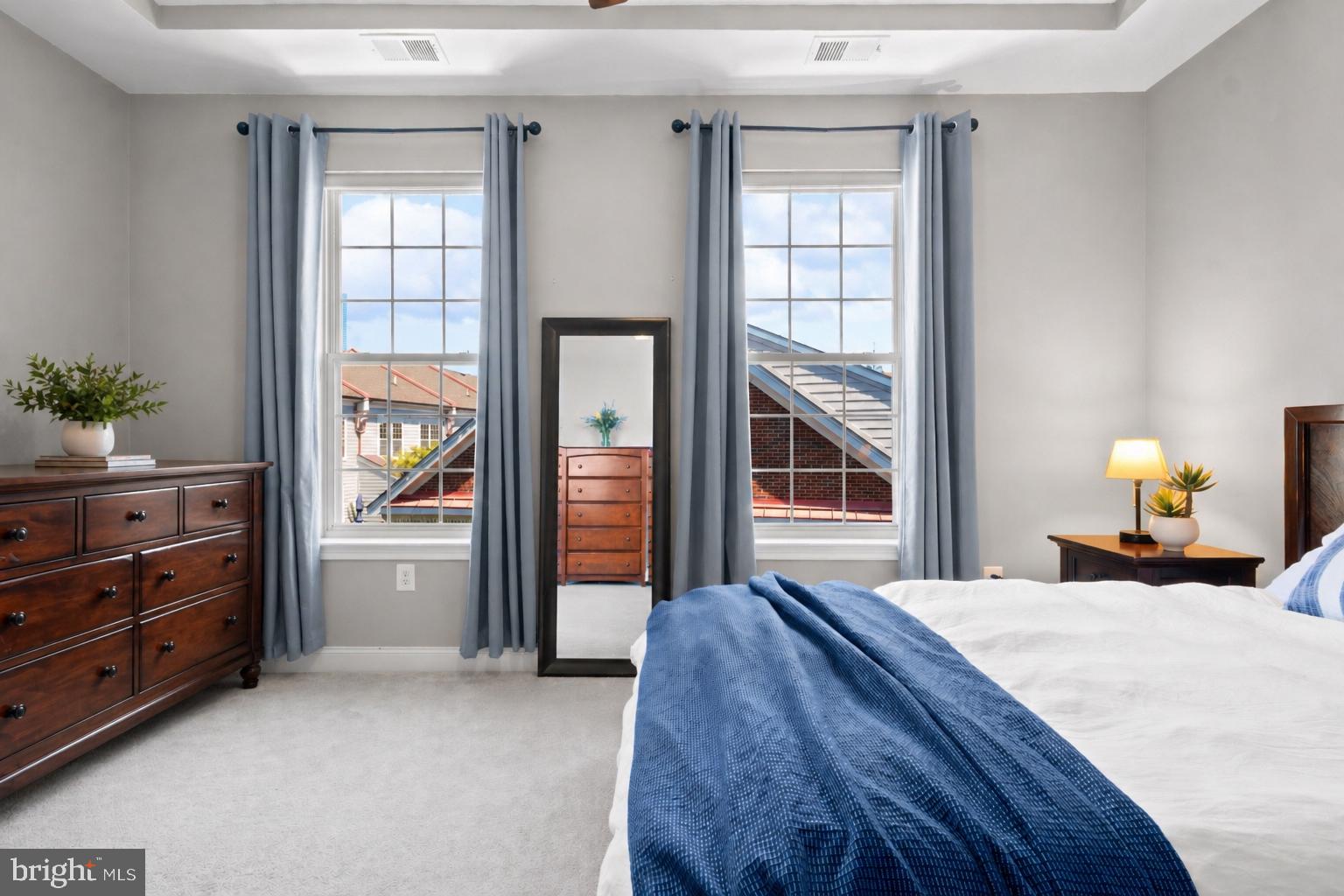203 Captains Way Philadelphia, PA 19146 - Photo 26 of 58 a bedroom with a bed and a window