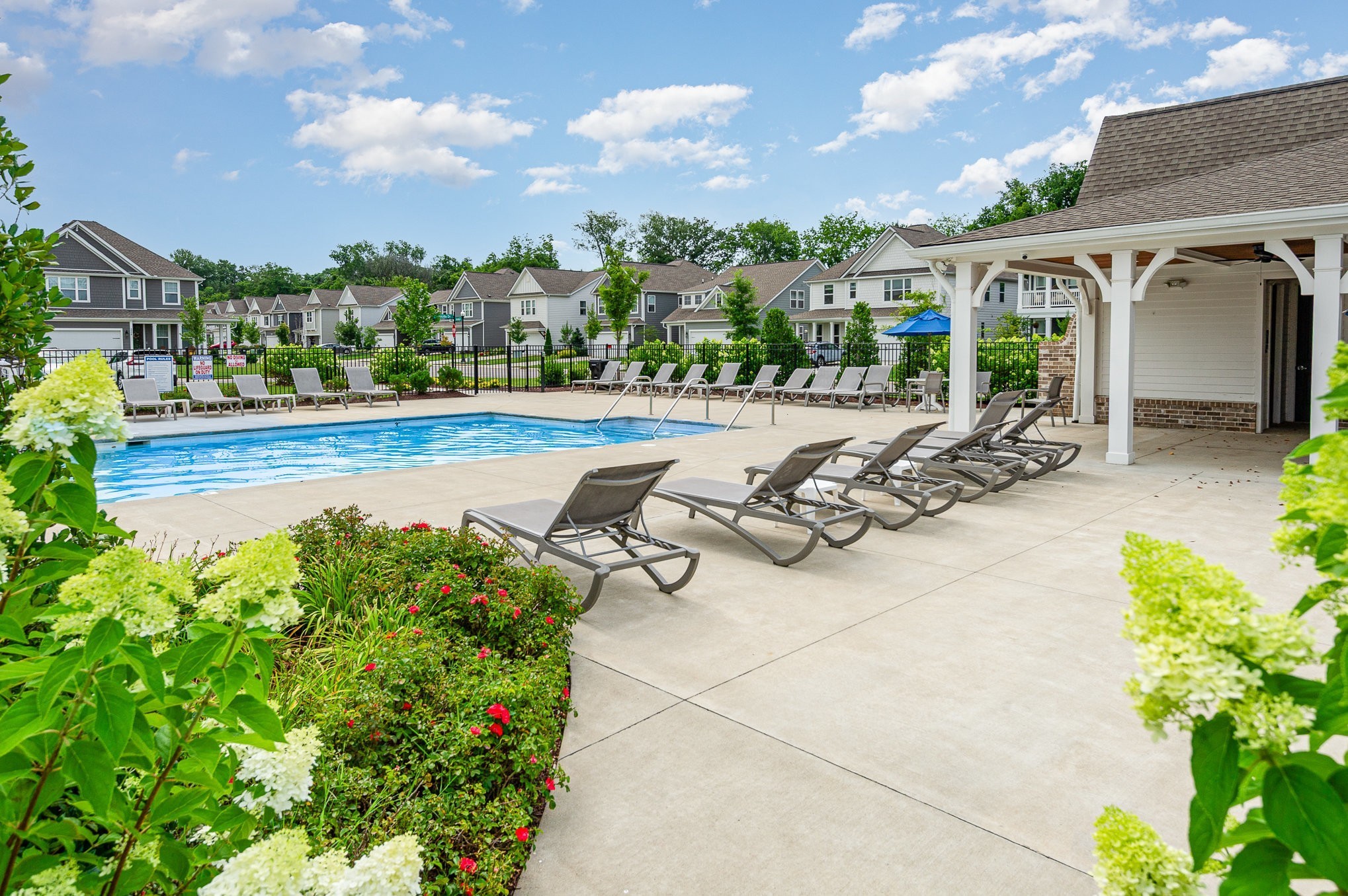 3548 Rockledge Way Murfreesboro, TN 37129 - Photo 25 of 28 a view of a swimming pool and lounge chair