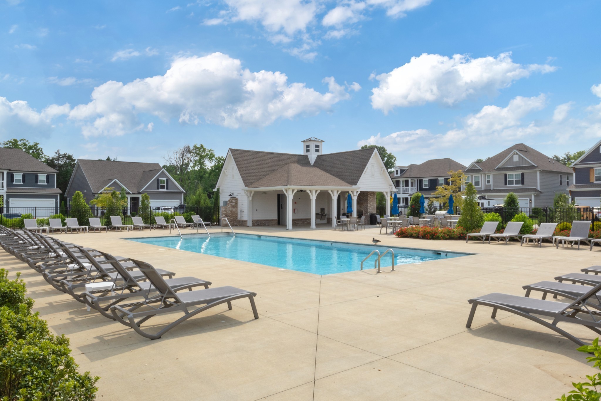 3548 Rockledge Way Murfreesboro, TN 37129 - Photo 27 of 28 a view of a house with swimming pool and sitting area