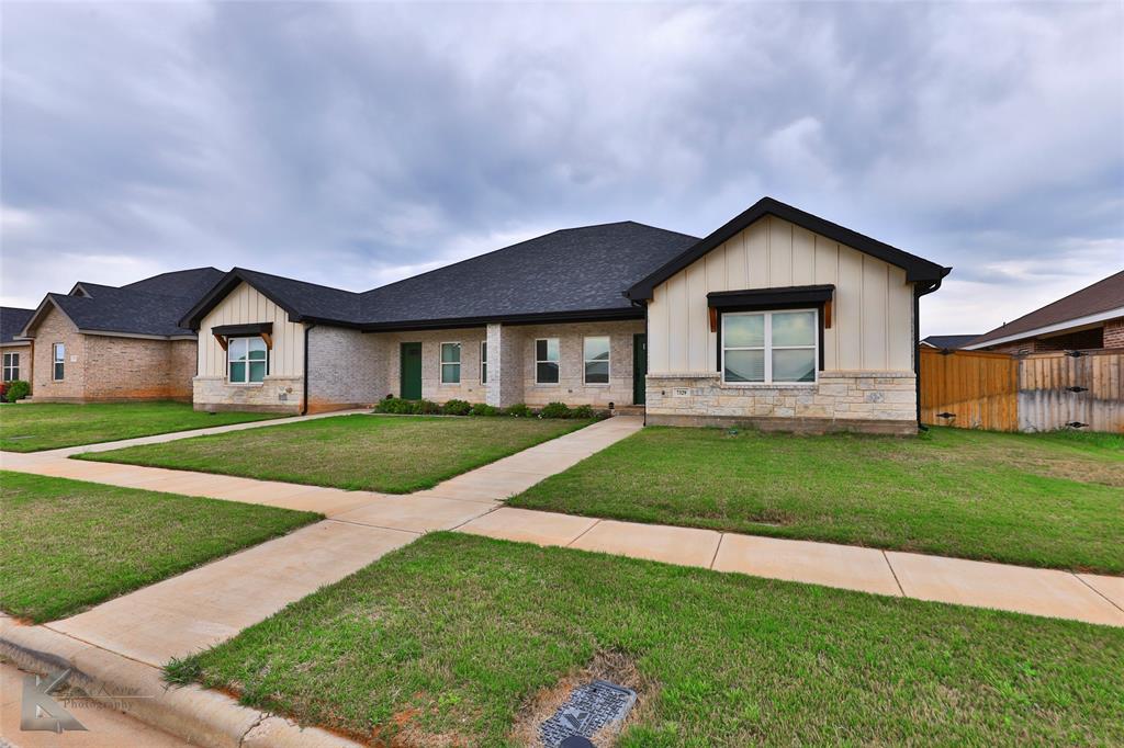 7329 Mountain View Road Abilene, TX 79602 - Photo 1 of 33 a front view of house with yard and green space