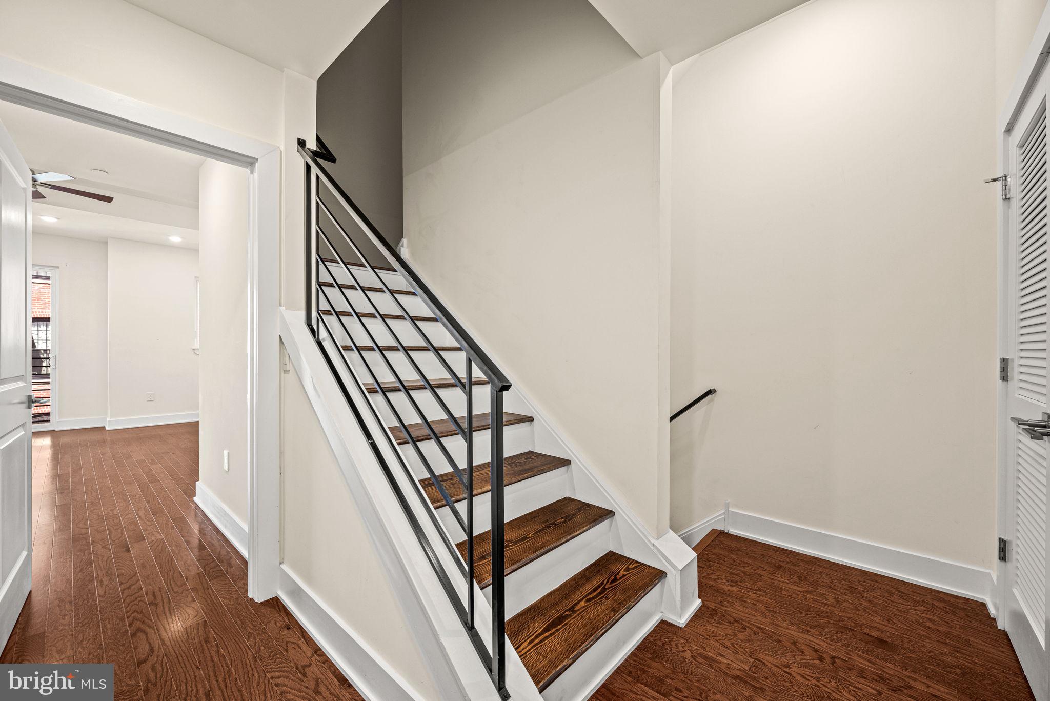 1115 North American Street, Unit D5 Philadelphia, PA 19123 - Photo 21 of 52 a view of entryway with wooden floor