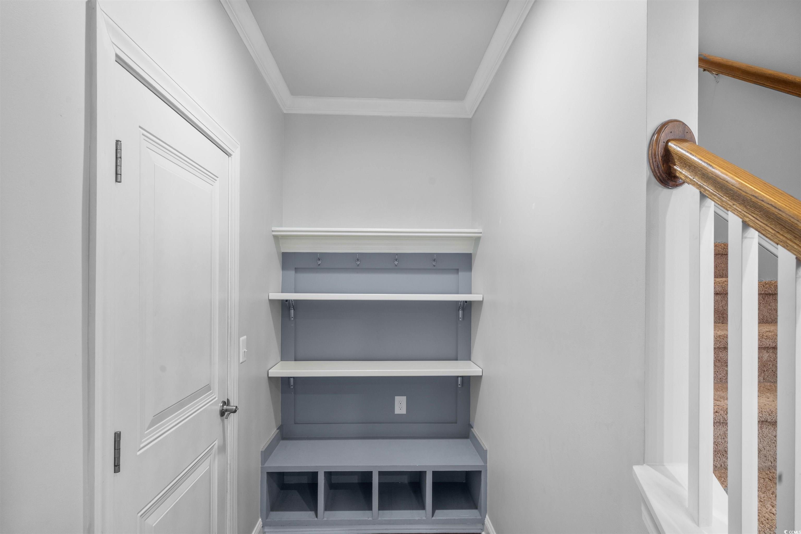 1141 Bronwyn Circle North Myrtle Beach, SC 29582 - Photo 10 of 40 Convenient additional shelving at the owner's entry