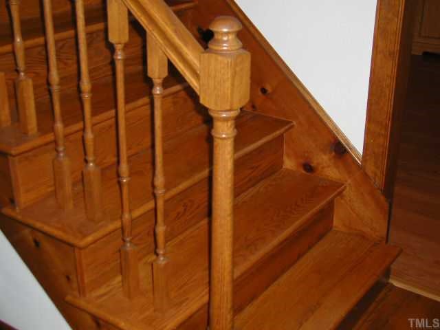 Extensive wood trim & features.