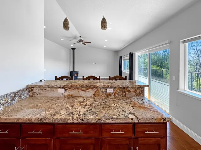 a view of a living room