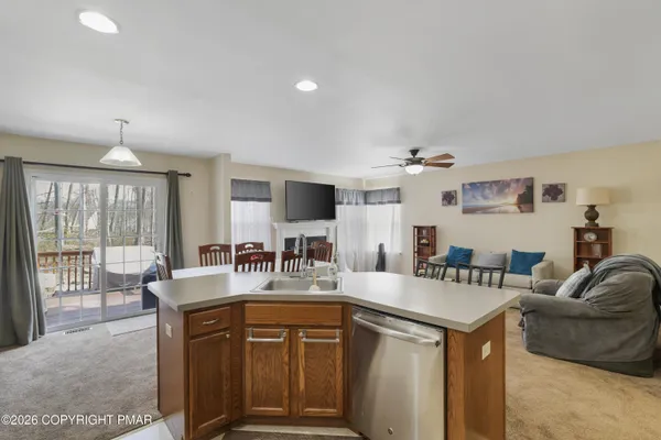 a very nice looking room with a large window