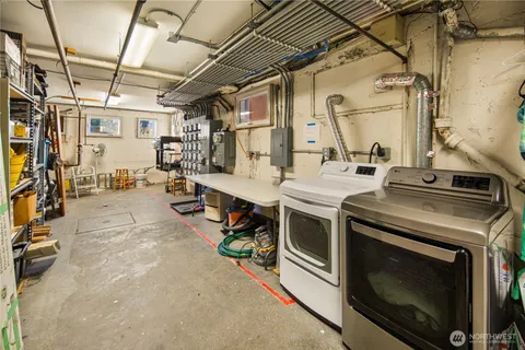 a view of bike storage