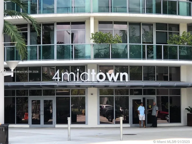 a front view of a building