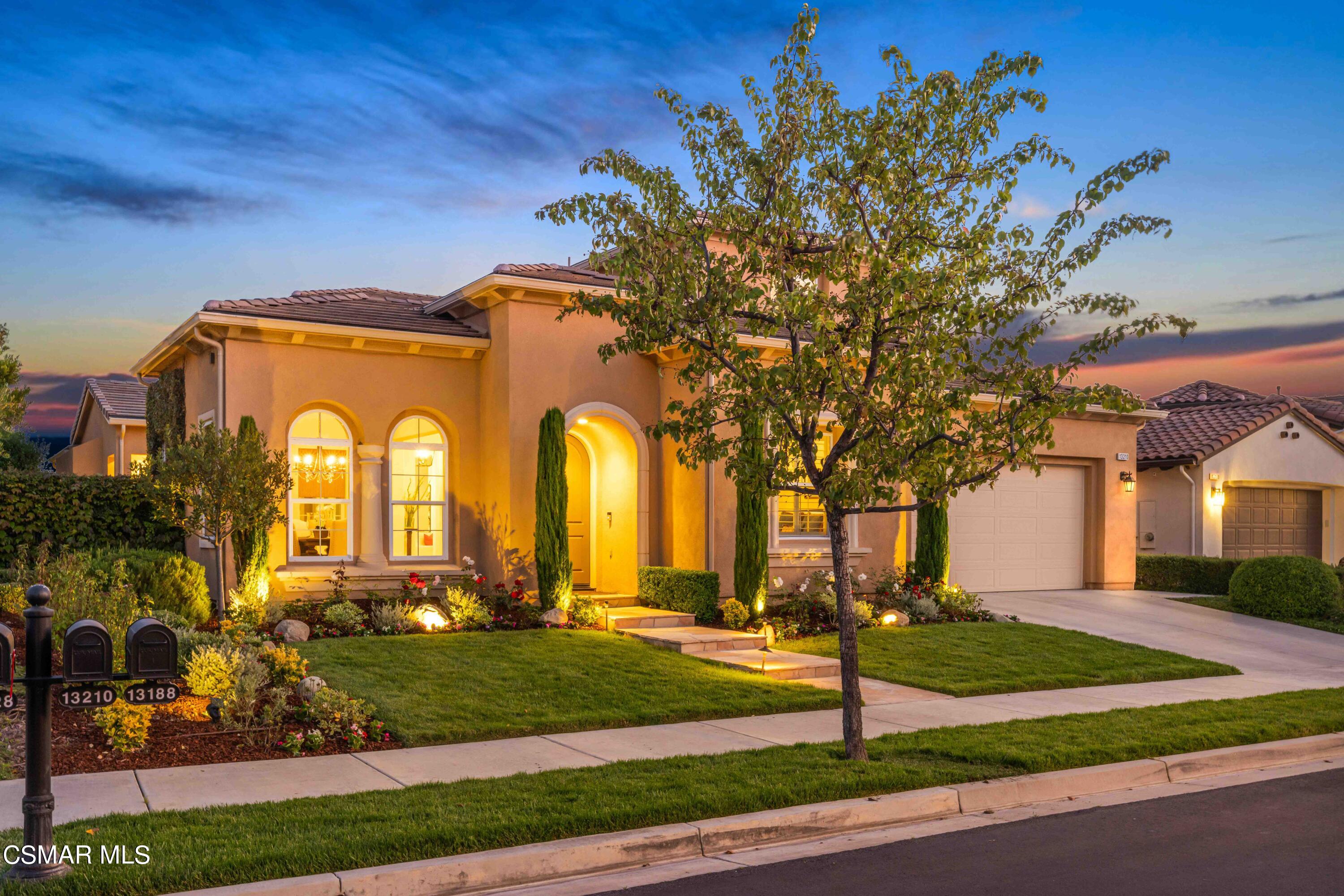 13210 Bent Grass Place Moorpark, CA 93021 - Photo 58 of 73 a front view of a house with garden