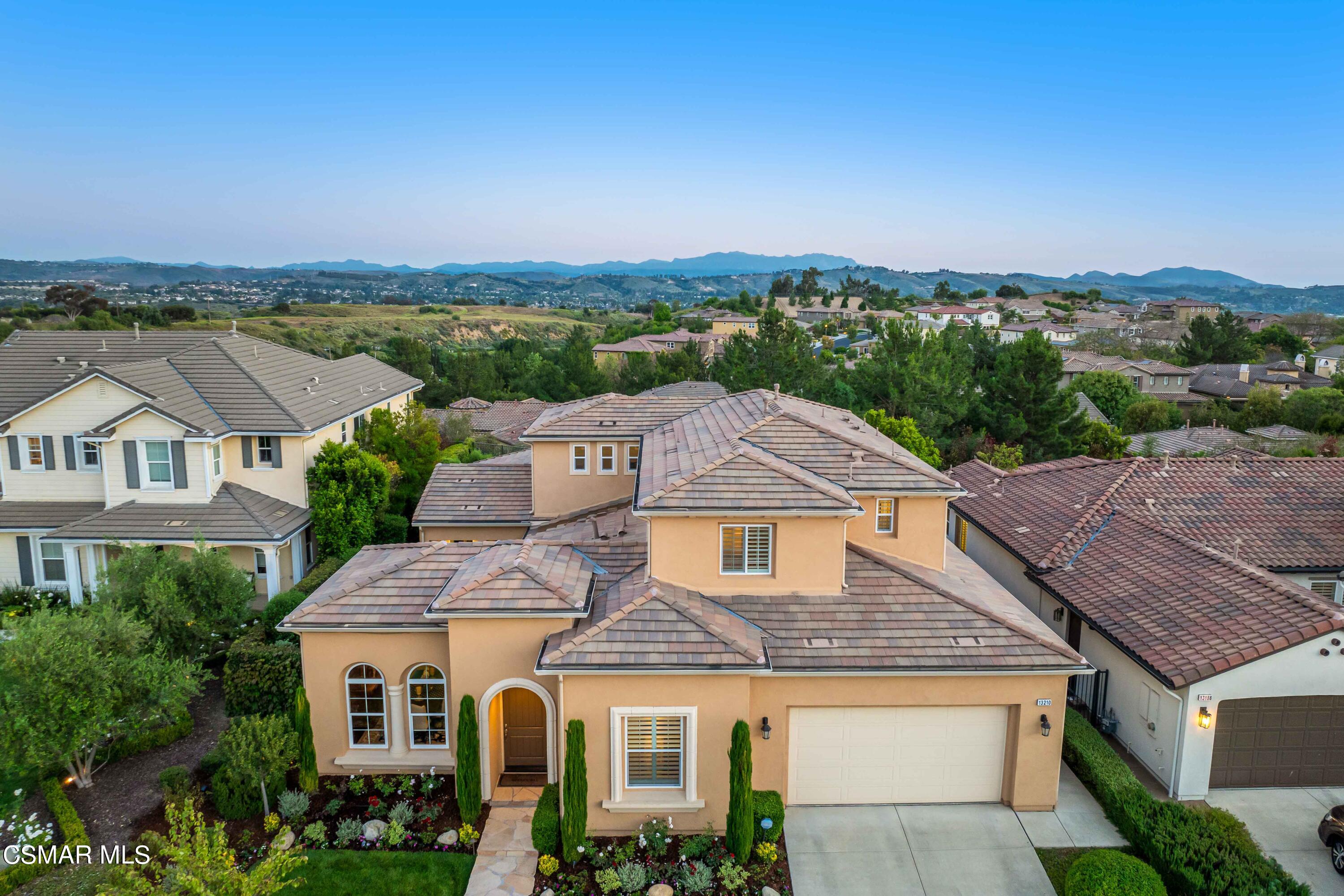 13210 Bent Grass Place Moorpark, CA 93021 - Photo 61 of 73 an aerial view of a house