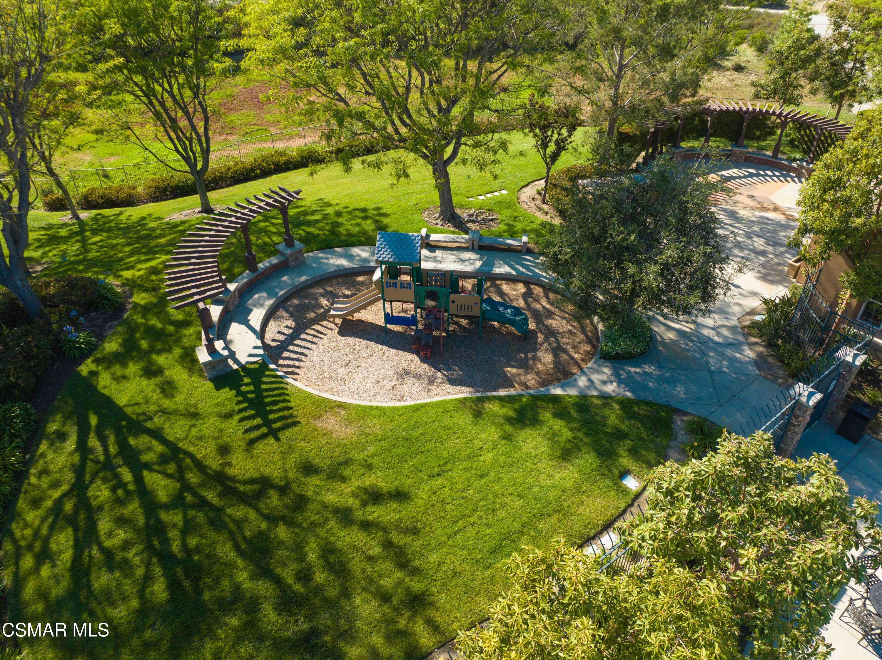 13210 Bent Grass Place Moorpark, CA 93021 - Photo 72 of 73 a backyard of a house with yard and outdoor seating