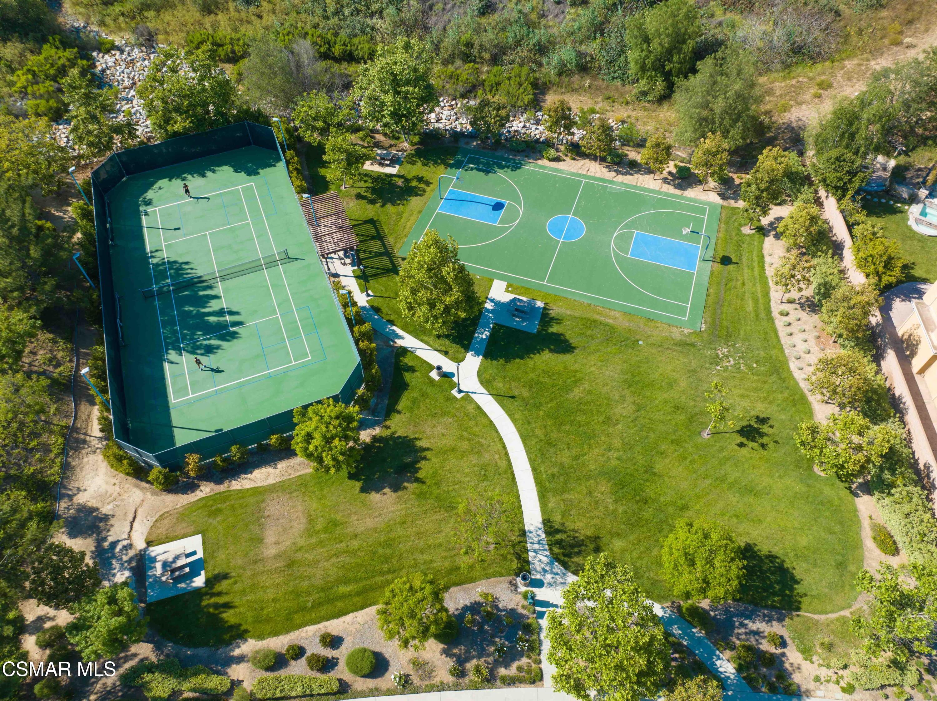 13210 Bent Grass Place Moorpark, CA 93021 - Photo 73 of 73 an aerial view of a residential houses with outdoor space