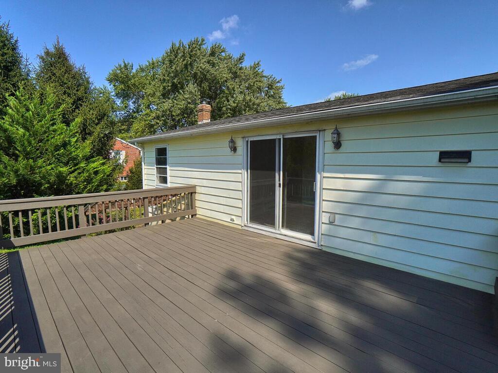 2413 Flag Marsh Road Mount Airy, MD 21771 - Photo 19 of 26 Huge Deck overlooking open Backyard