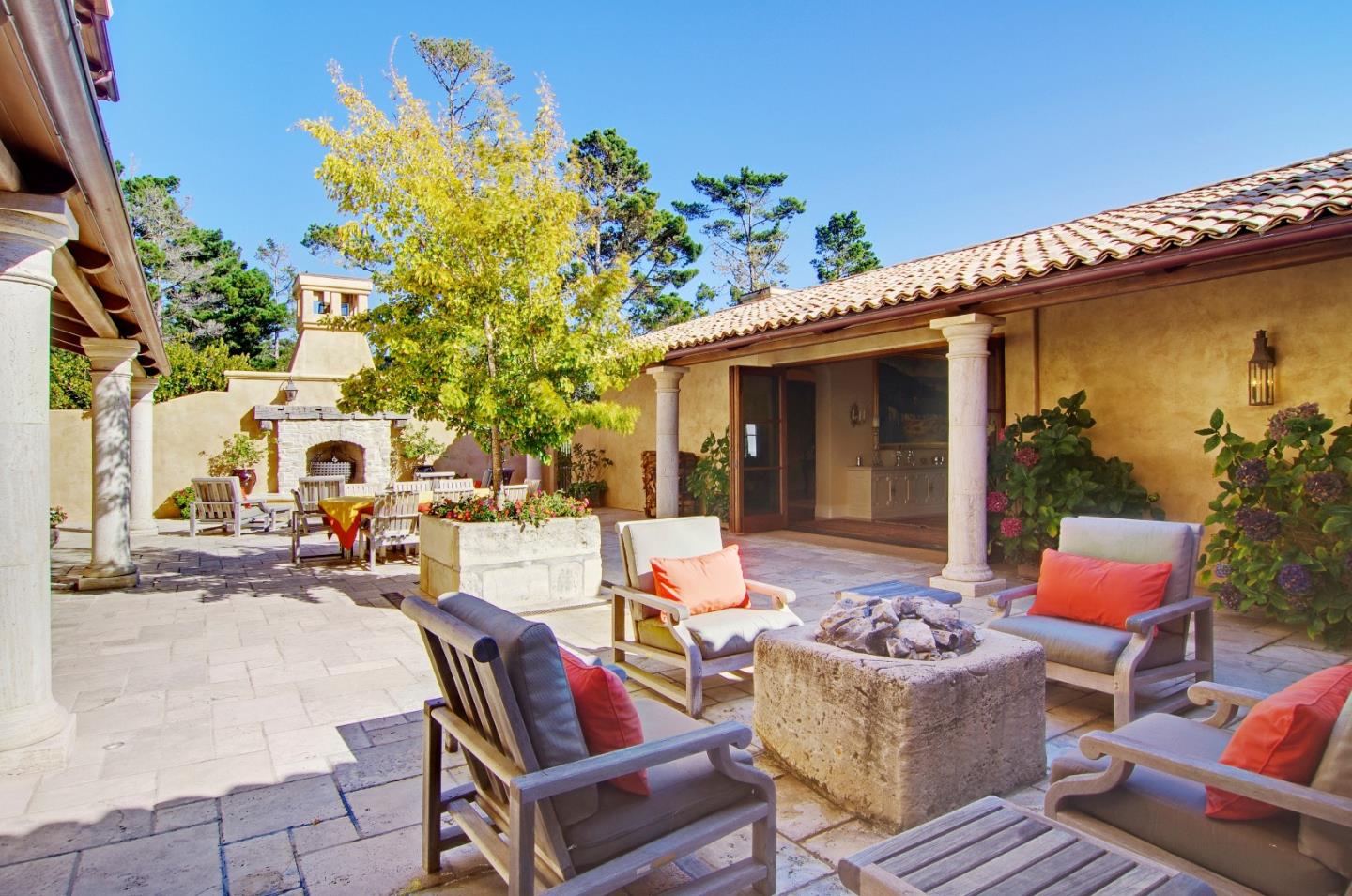 Padre Lane Pebble Beach, CA 93953 - Photo 12 of 25 a outdoor living space with furniture and garden view