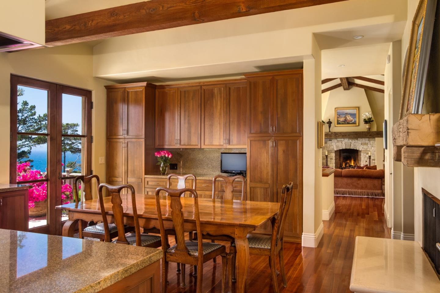 Padre Lane Pebble Beach, CA 93953 - Photo 6 of 25 view of living room with furniture and wooden floor
