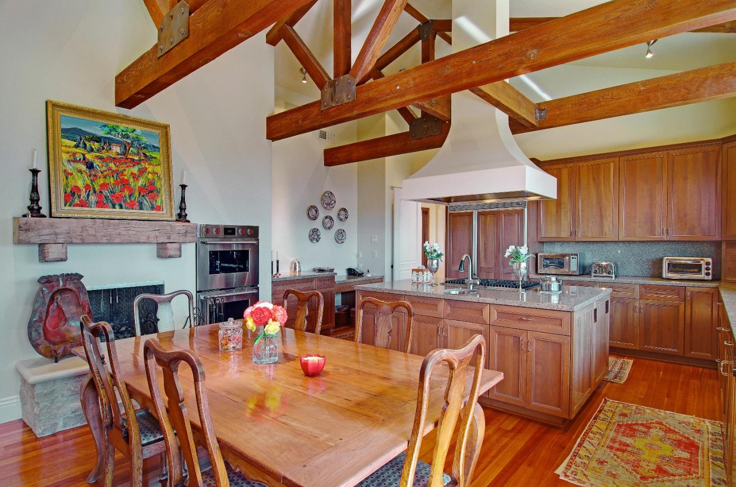 Padre Lane Pebble Beach, CA 93953 - Photo 7 of 25 a view of a dining room with furniture window and wooden floor