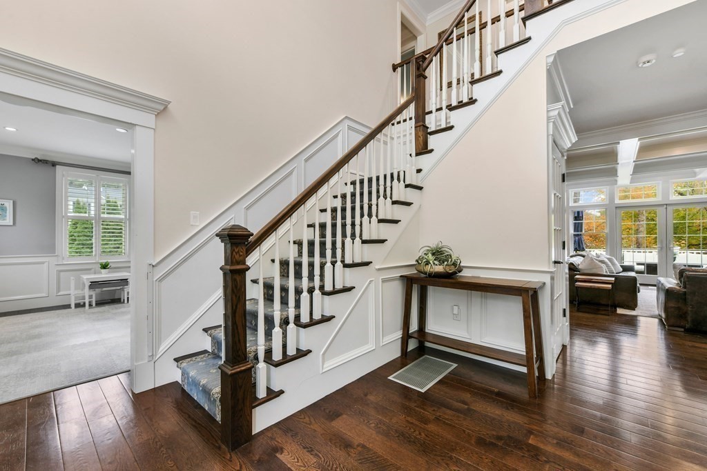 4 Fox Run Way Hingham, MA 02043 - Photo 13 of 34 a view of entryway and hall with wooden floor