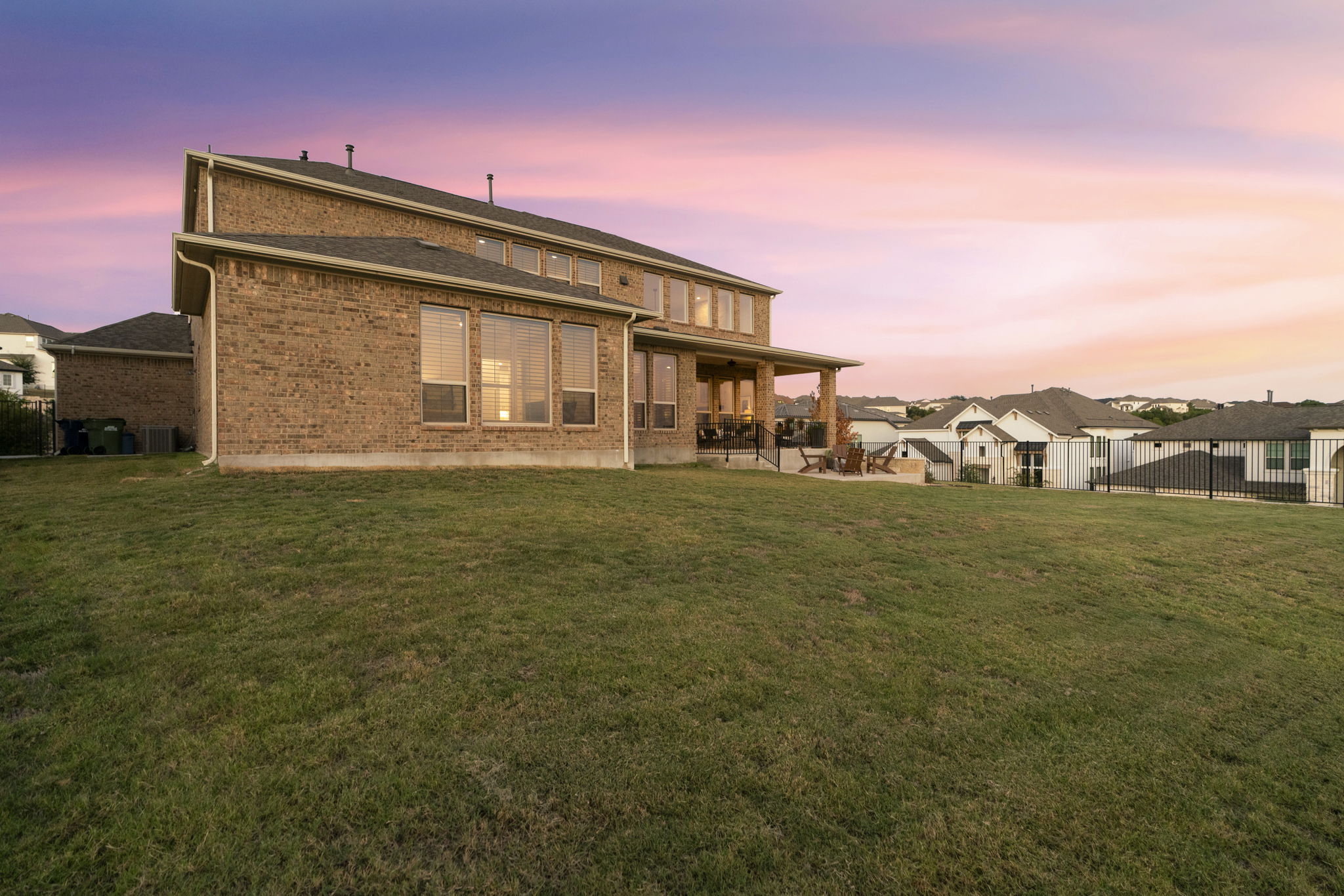 4704 Montorio Way Leander, TX 78641 - Photo 31 of 40 a front view of house with yard