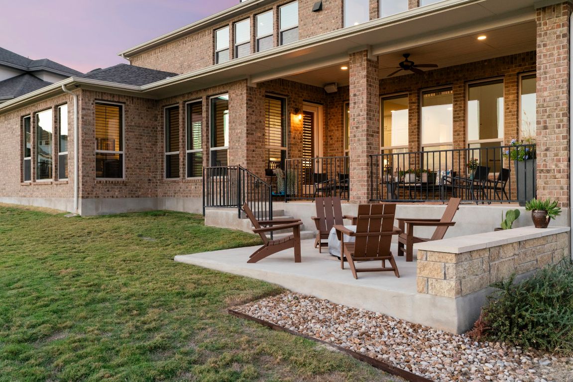 4704 Montorio Way Leander, TX 78641 - Photo 33 of 40 a view of a house with outdoor seating