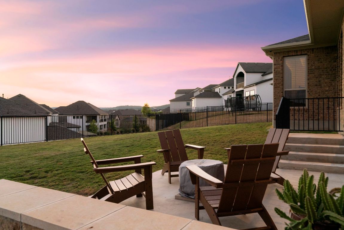 4704 Montorio Way Leander, TX 78641 - Photo 34 of 40 a view of a chairs and table in the terrace
