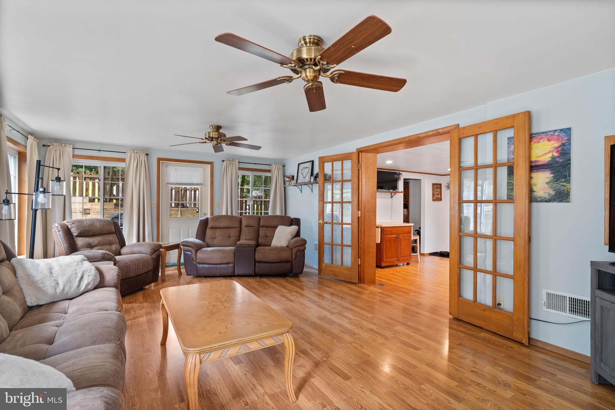 609 Elizabeth Street Houtzdale, PA 16651 - Photo 1 of 22 a living room with furniture and a large window with wooden floor