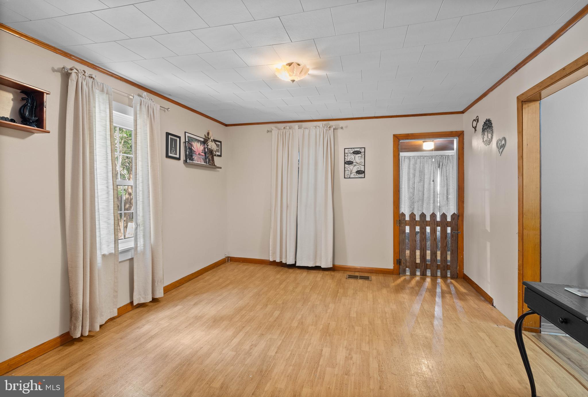 609 Elizabeth Street Houtzdale, PA 16651 - Photo 13 of 22 wooden floor in an empty room