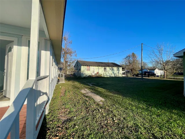 a view of outdoor space and yard