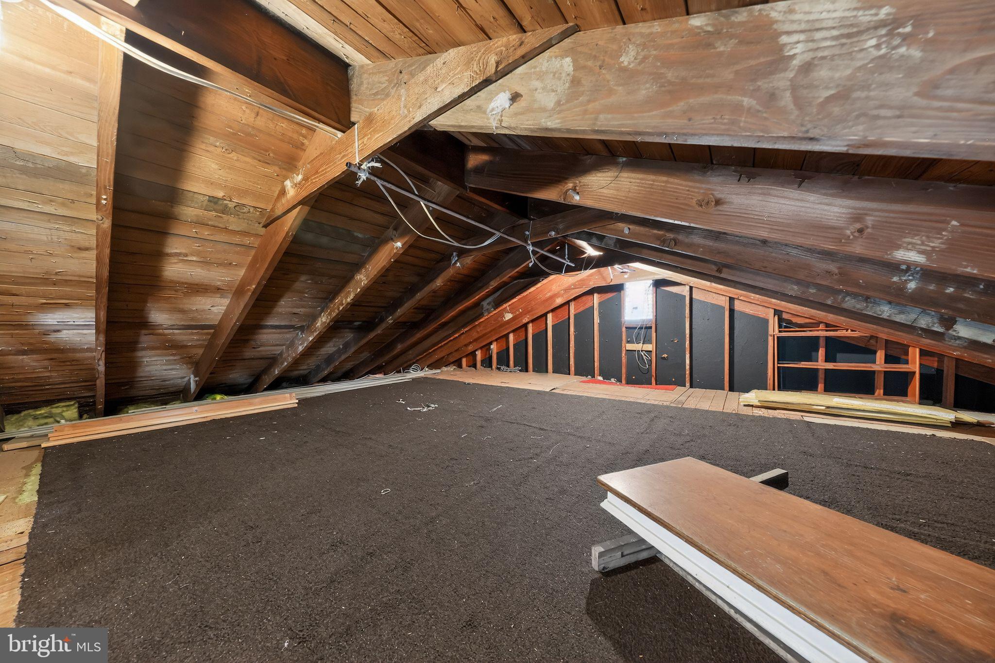 715 Darley Road Claymont, DE 19703 - Photo 28 of 43 Spacious attic with walkup access
