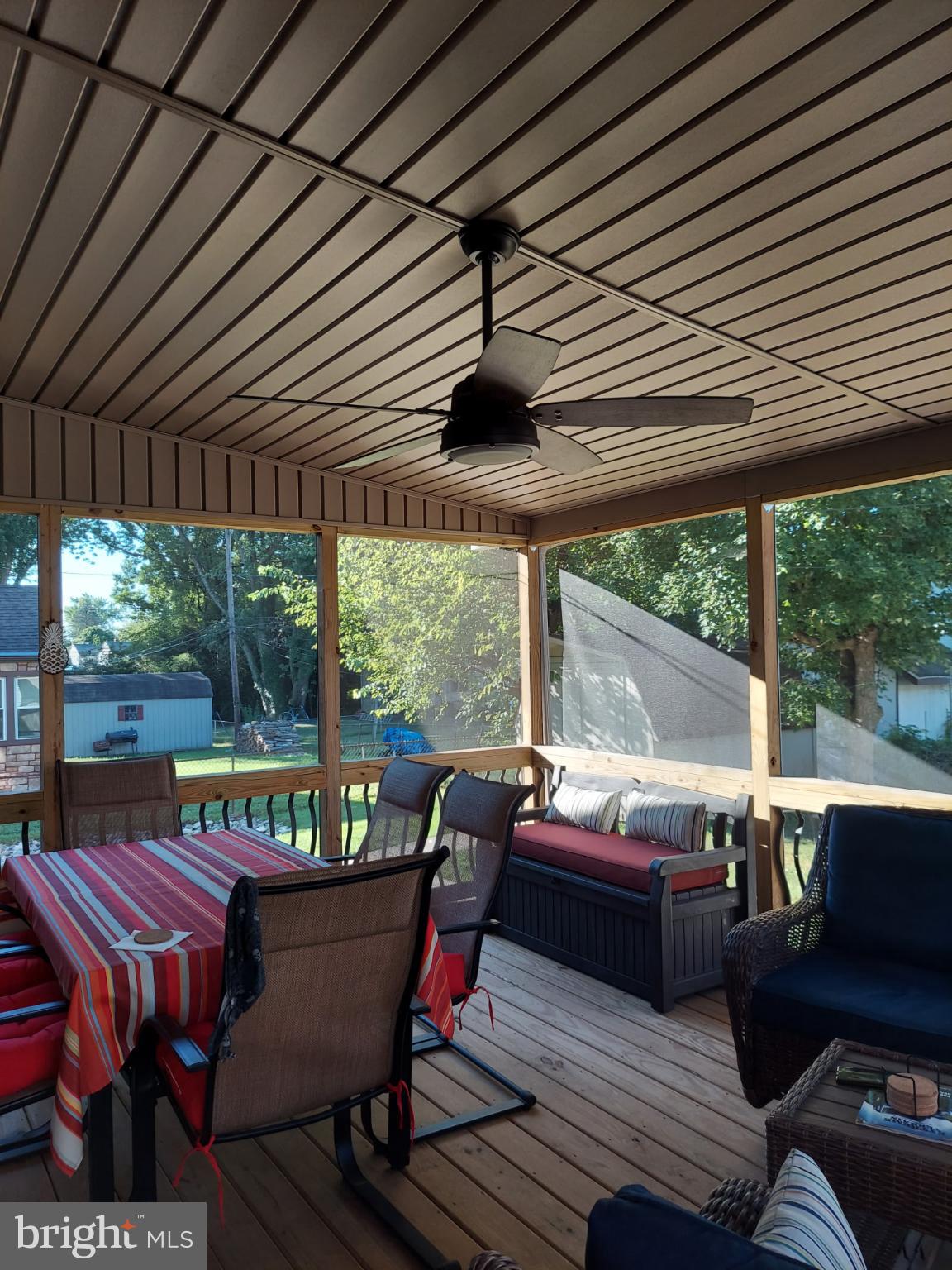 715 Darley Road Claymont, DE 19703 - Photo 29 of 43 Inviting screened porch for outdoor relaxation.