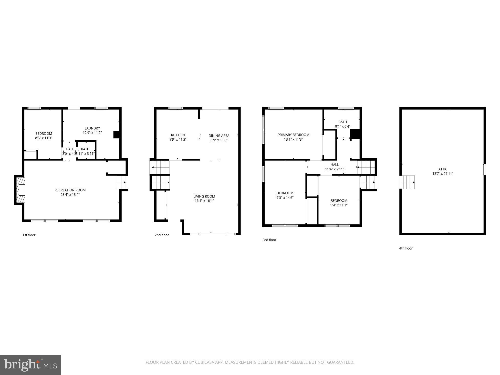 715 Darley Road Claymont, DE 19703 - Photo 43 of 43 Detailed floor plan, all dimensions are estimated
