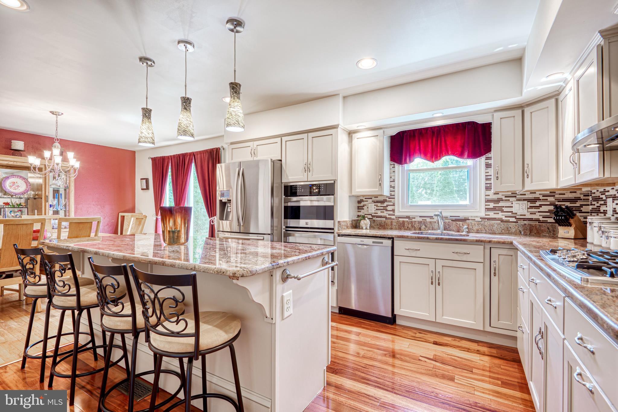 8221 Brattle Road Baltimore, MD 21208 - Photo 11 of 35 Gorgeous renovated kitchen, no expense was spared.