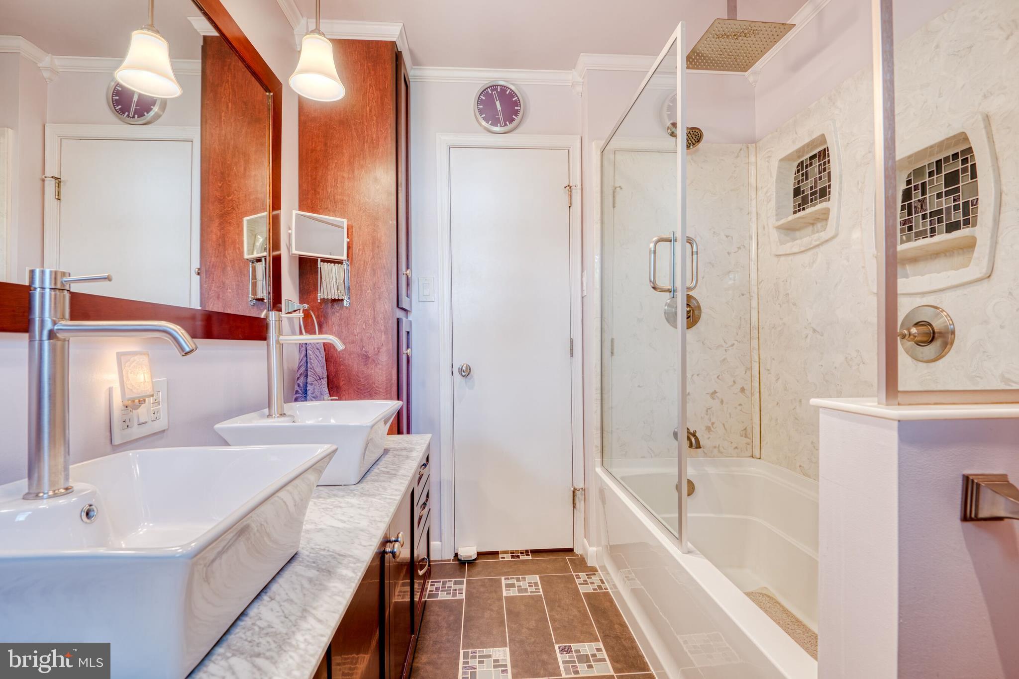 8221 Brattle Road Baltimore, MD 21208 - Photo 18 of 35 Updated first floor bathroom