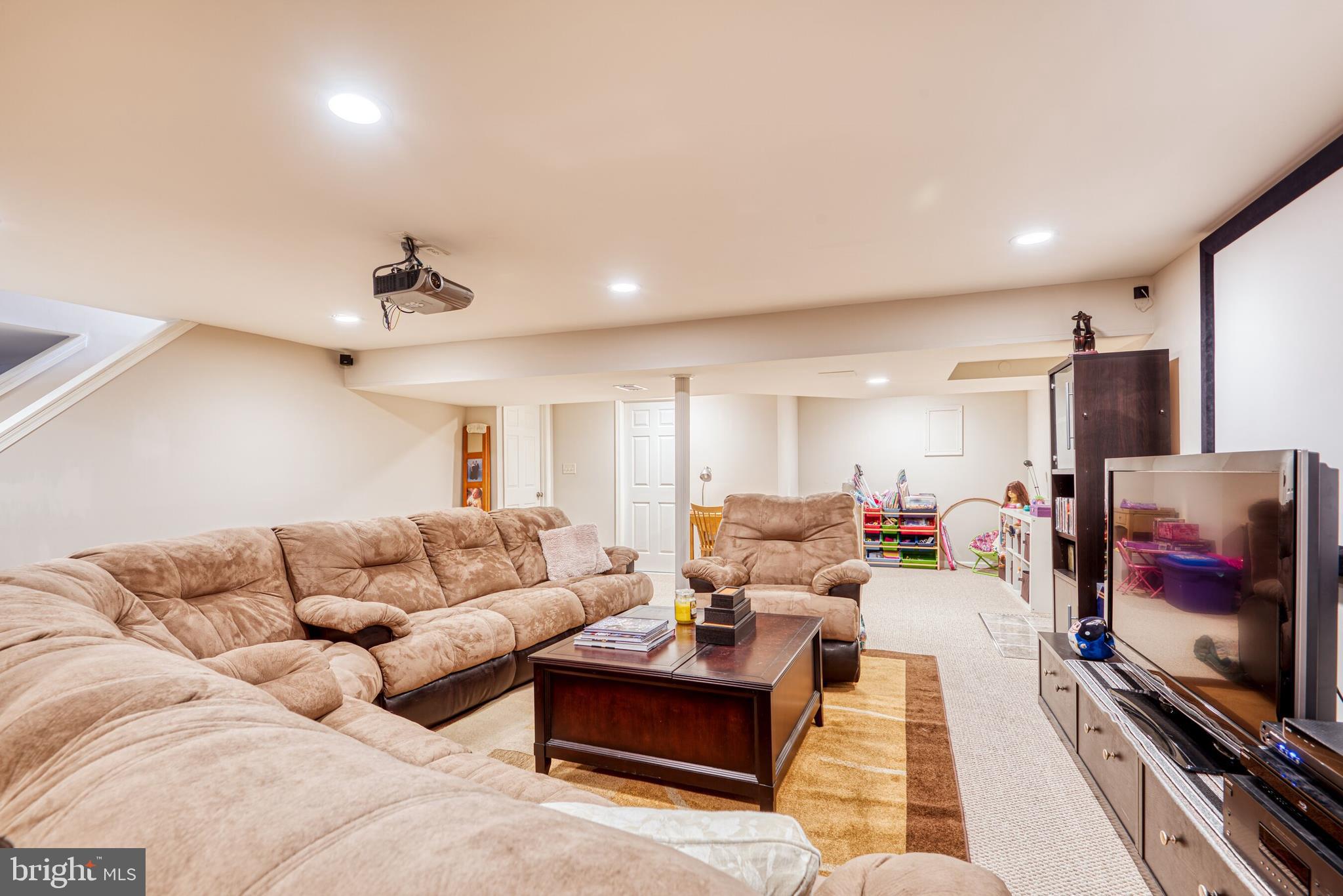 8221 Brattle Road Baltimore, MD 21208 - Photo 34 of 35 Finished Basement