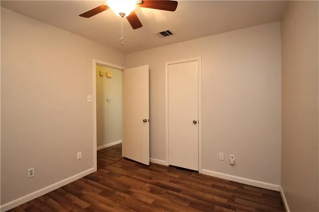 wooden floor in an empty room
