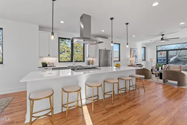 a bathroom with a sink a vanity and a mirror