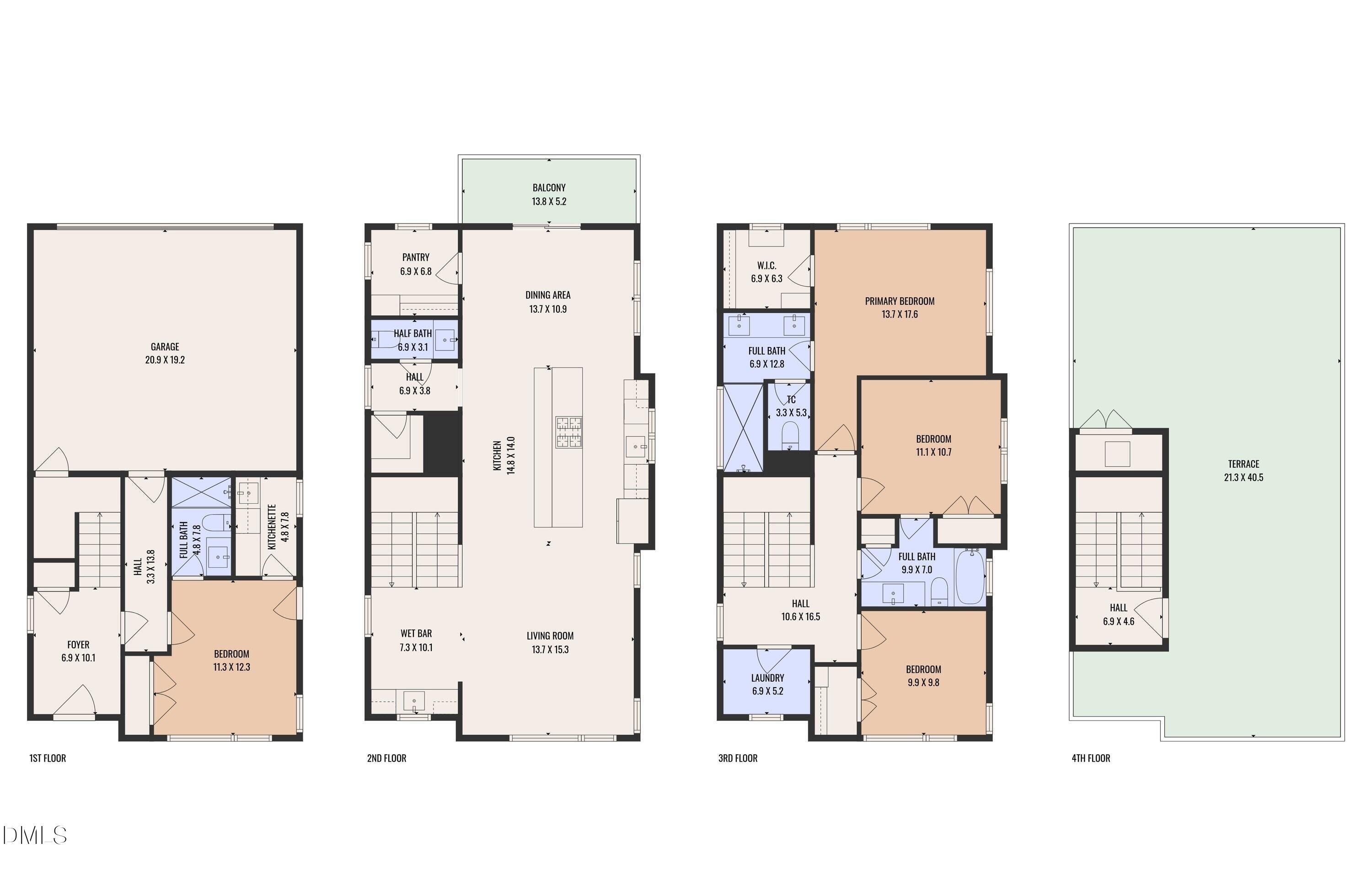 813 North Roxboro Street Durham, NC 27701 - Photo 73 of 79 ALL FLOORS PIC