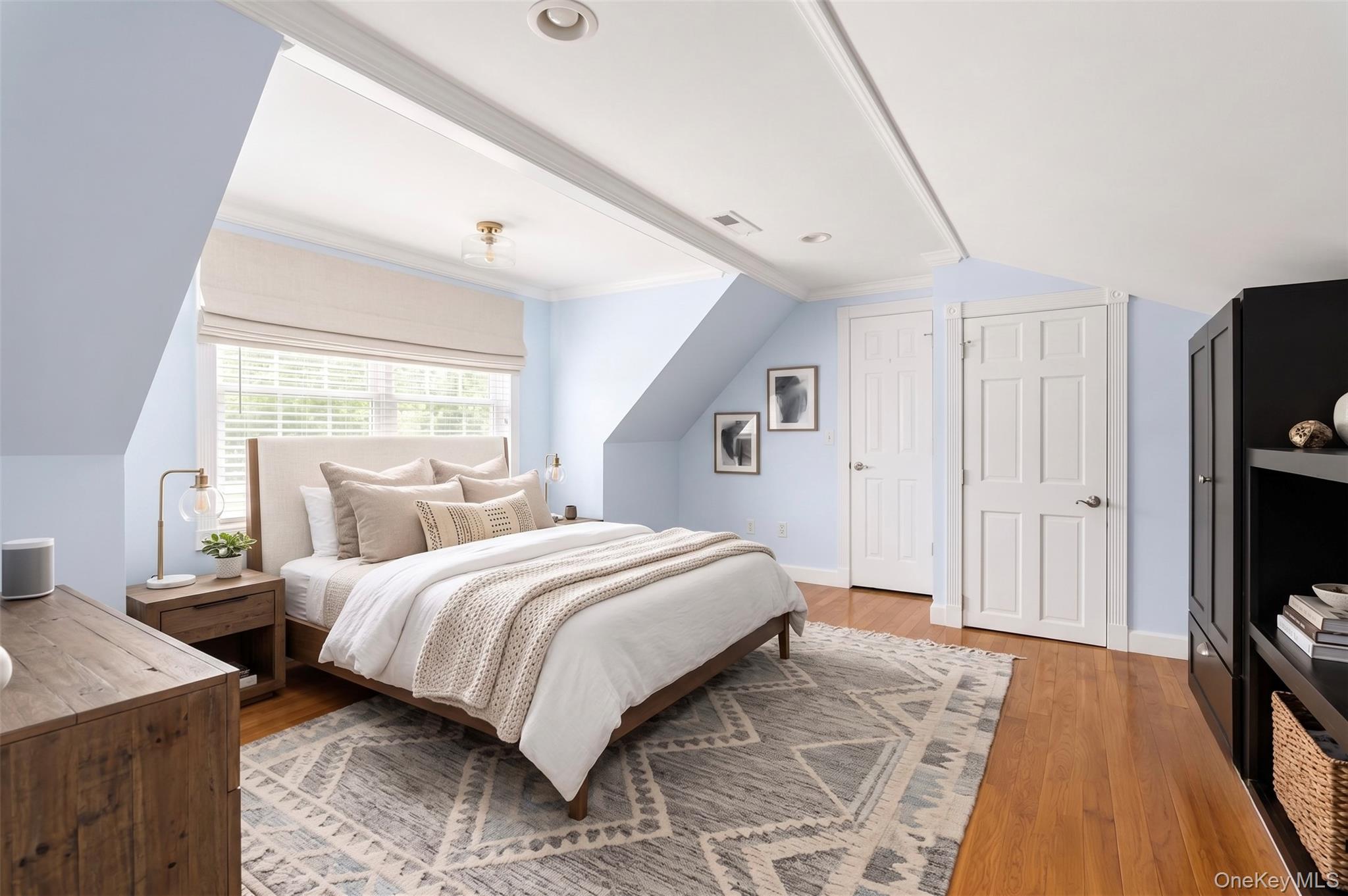 12 Leeside Road Carmel, NY 10512 - Photo 25 of 44 Bedroom 3 on the second level featuring hardwood flooring and a window with blinds