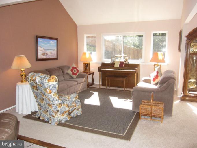 14905 Wellwood Road Silver Spring, MD 20905 - Photo 1 of 30 Living room with cathedral ceiling, lots of light