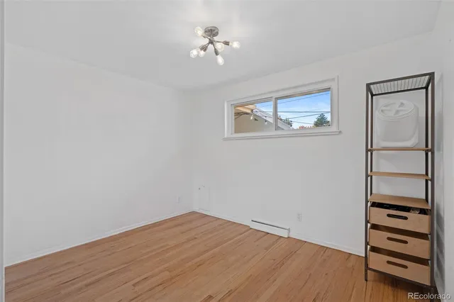 wooden floor in an empty room