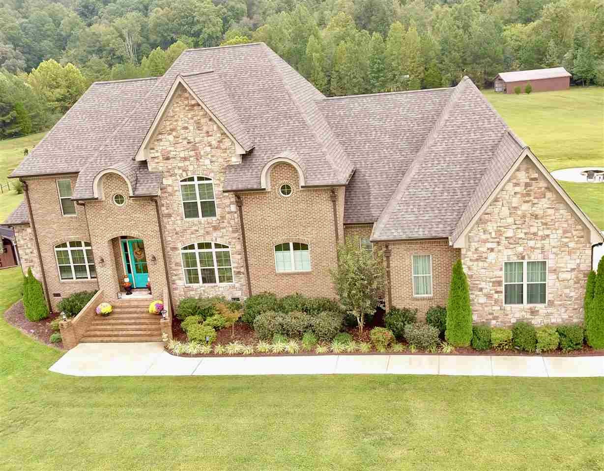 1460 No Pone Road Georgetown, TN 37336 - Photo 2 of 33 a aerial view of a house with swimming pool next to a yard