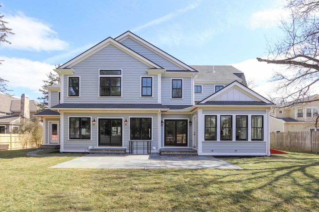 31 Karen Road Newton, MA 02468 - Photo 39 of 41 a front view of a house with a yard