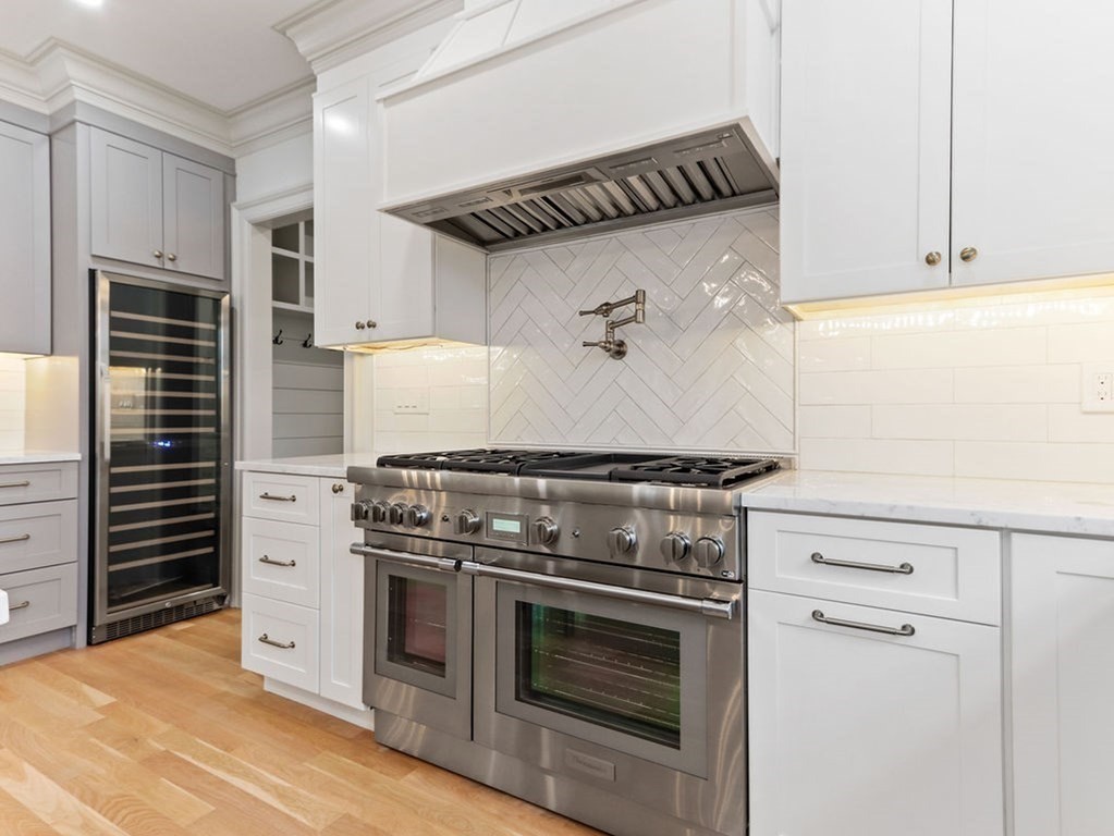 31 Karen Road Newton, MA 02468 - Photo 8 of 41 a kitchen with appliances and cabinets