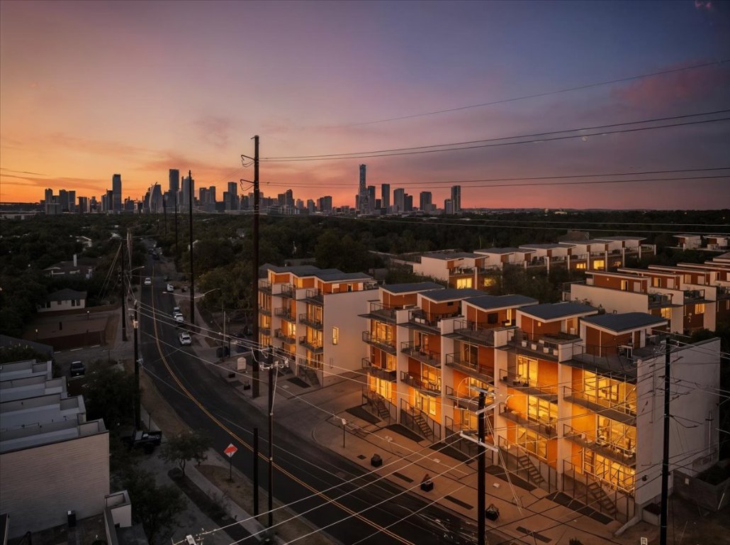 2301 South 5th Street, Unit 6 Austin, TX 78704 - Photo 35 of 40 a view of a city