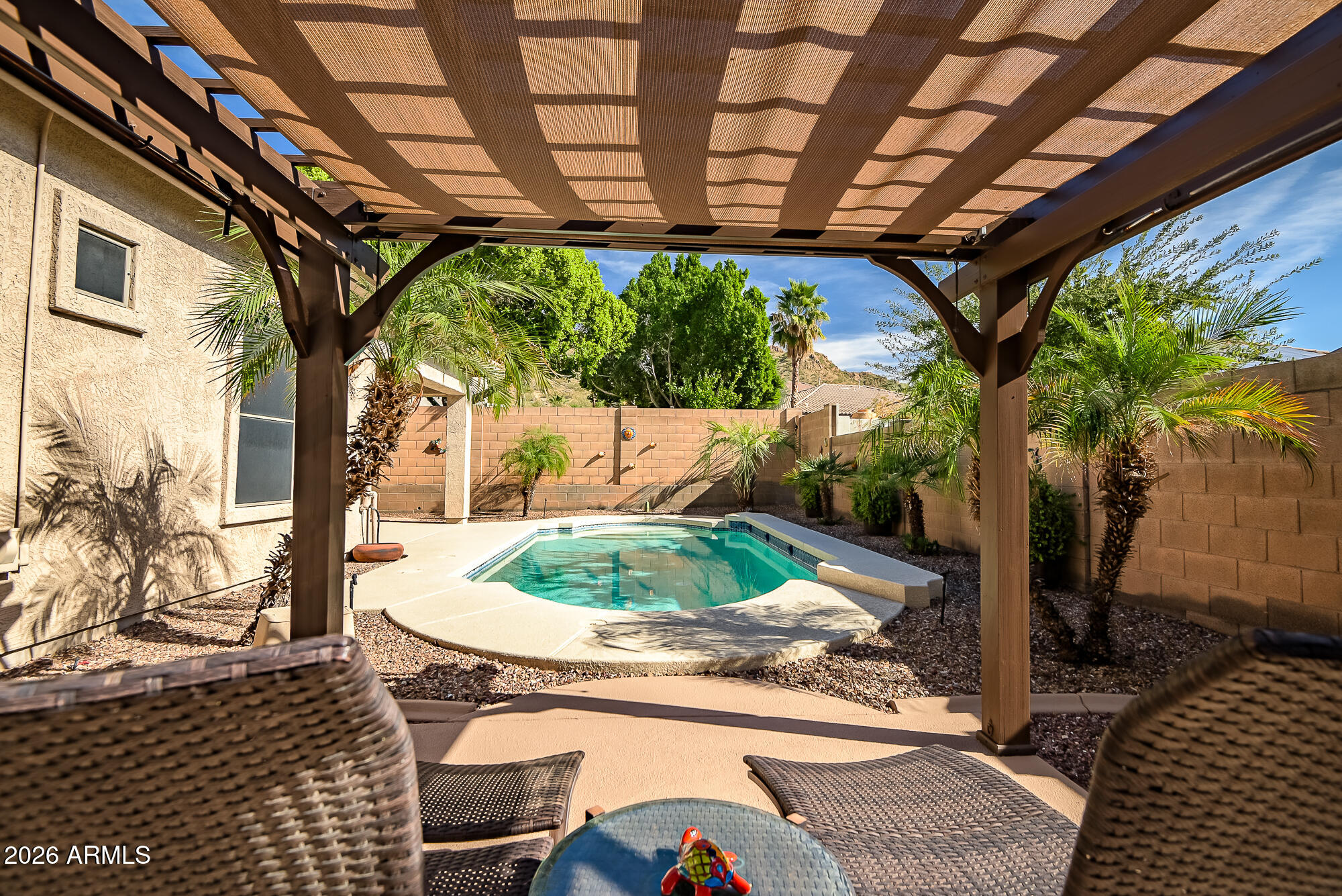 2605 West Florimond Road Phoenix, AZ 85086 - Photo 23 of 24 Gazebo overlooking Pool