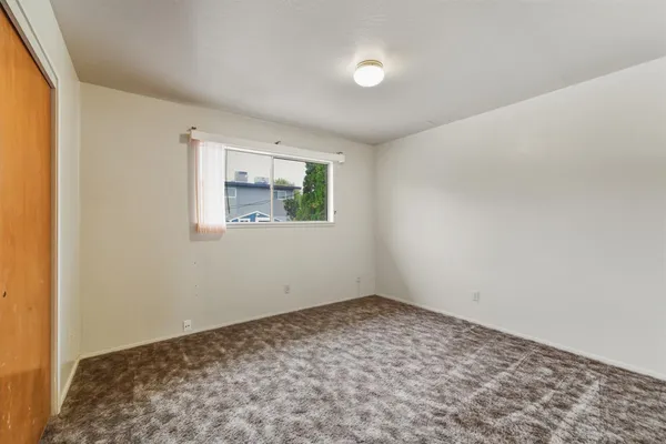 a view of room with window