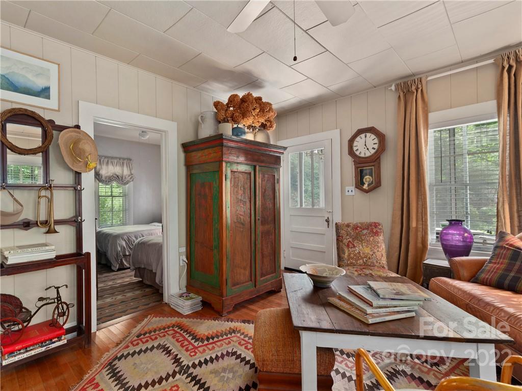 695 County Road Waynesville, NC 28785 - Photo 6 of 21 a bedroom with furniture and a window