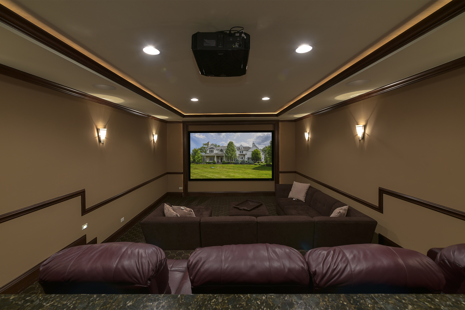 1773 Pheasant Trail Inverness, IL 60067 - Photo 45 of 54 a room with furniture projector and screen