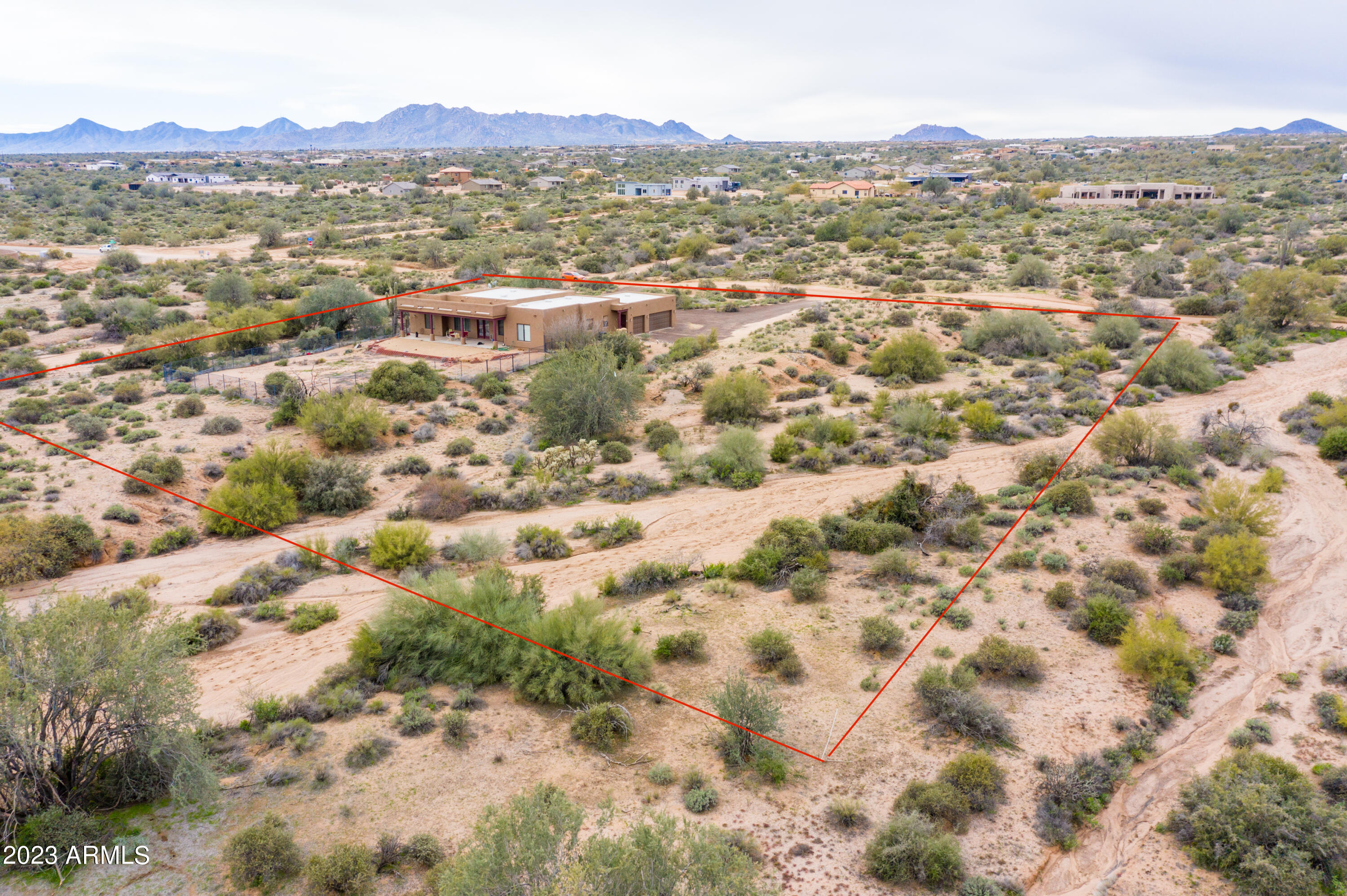29915 North 172 Rio Verde, AZ 85263 - Photo 45 of 60 Approximate Lot Outline