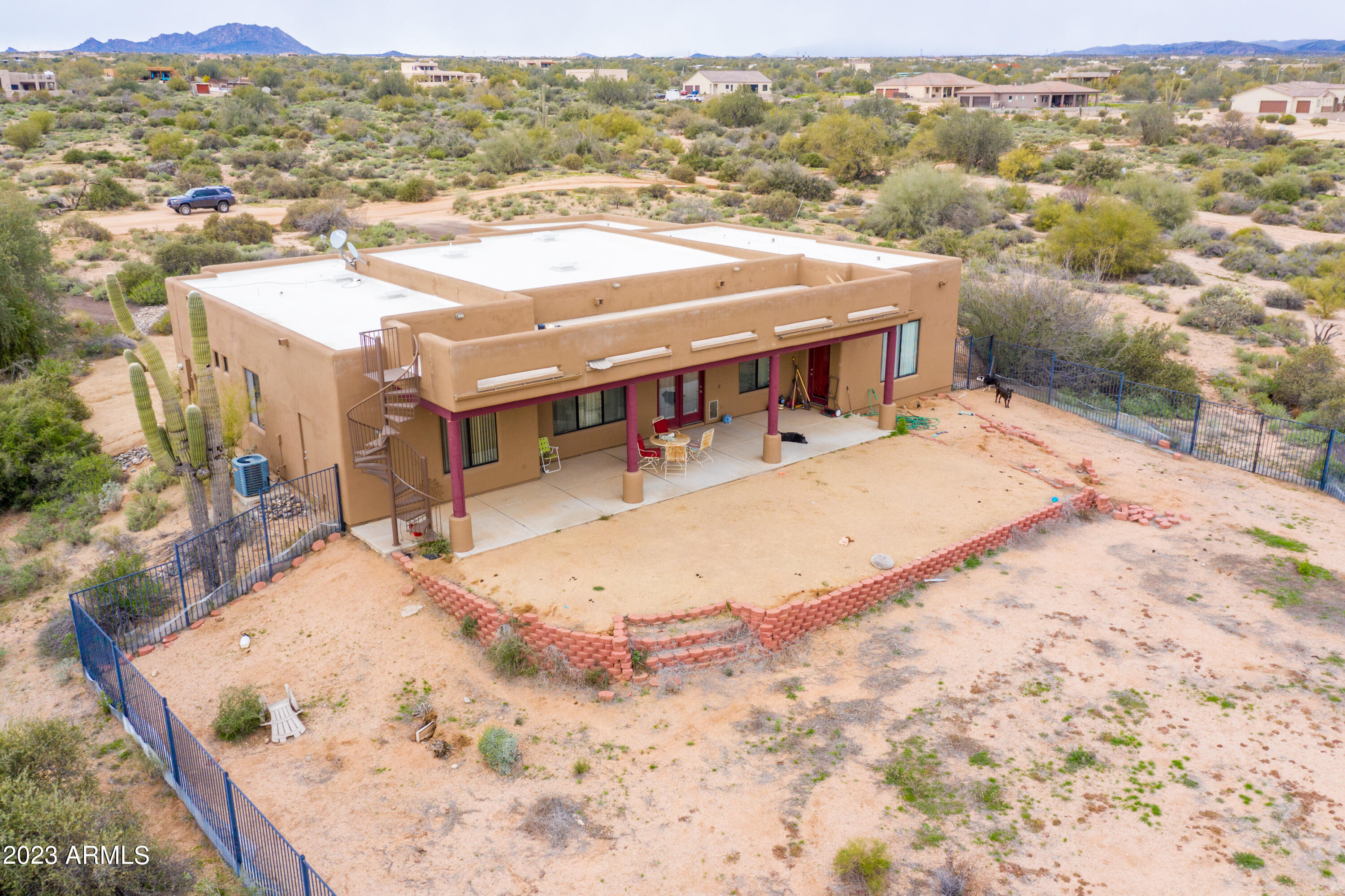 29915 North 172 Rio Verde, AZ 85263 - Photo 47 of 60 Aerial of the Backyard